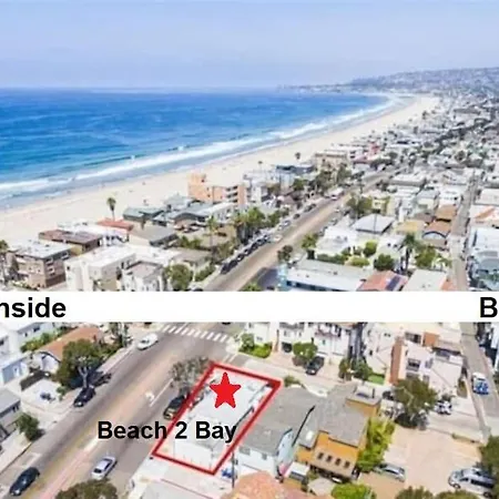 Beach-2-Bay 2Br - In The Heart Of Mission Beach San Diego Exterior photo